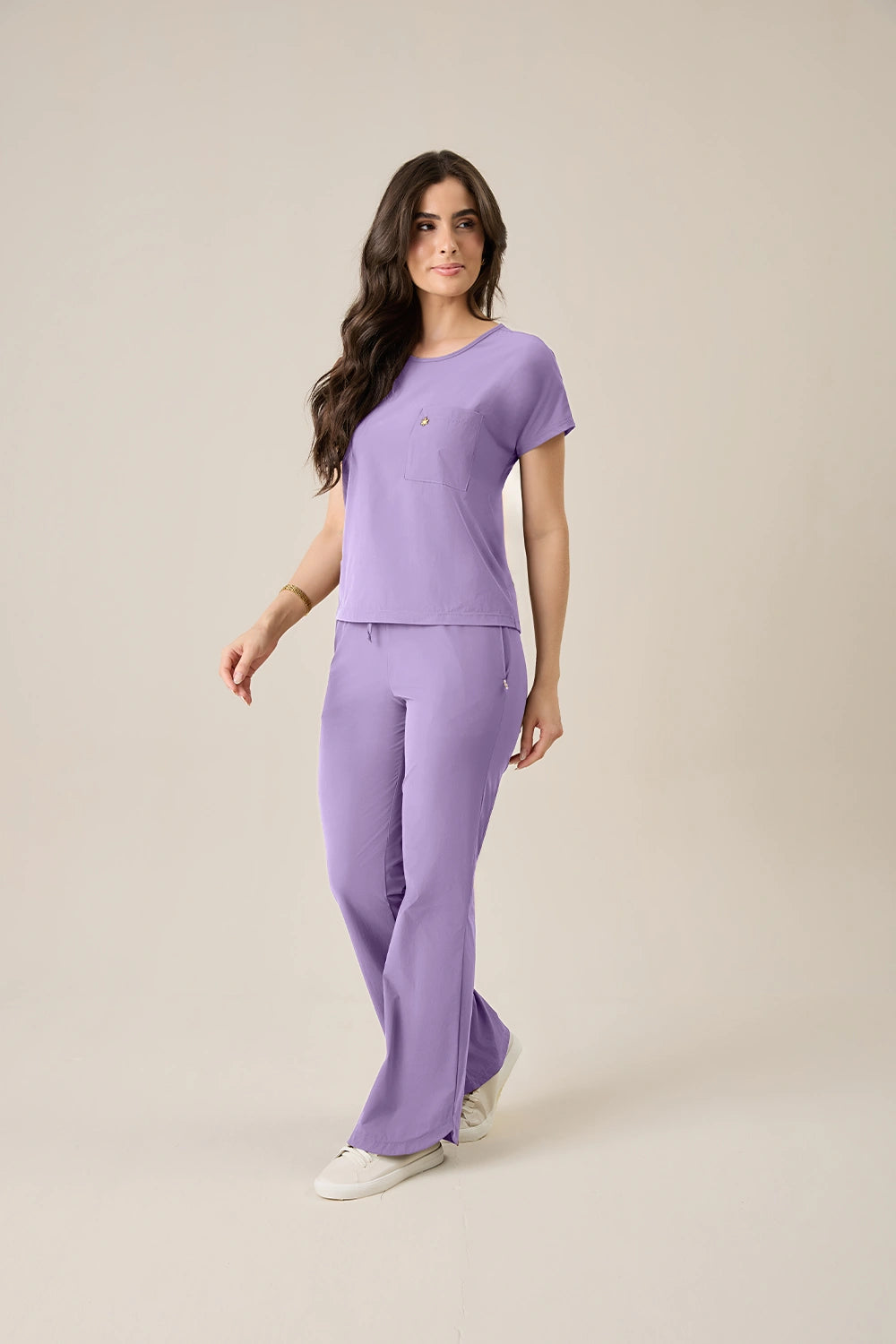 Scrub feminino Sofia cor lavanda - foto 3
