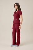 Scrub feminino Val cor vinho - foto 2