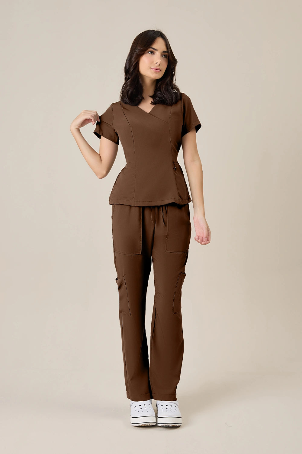 Scrub feminino Val cor chocolate - foto 3