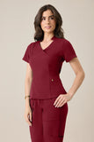 Scrub feminino Val cor vinho - foto 3