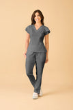 Scrub feminino Julia Premium cor grafite - foto 2