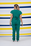 Scrub feminino Julia Premium cor verde folha - foto 5