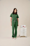 Scrub feminino Anastácia cor verde militar - foto 1