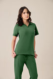 Scrub feminino Anastácia cor verde militar - foto 2