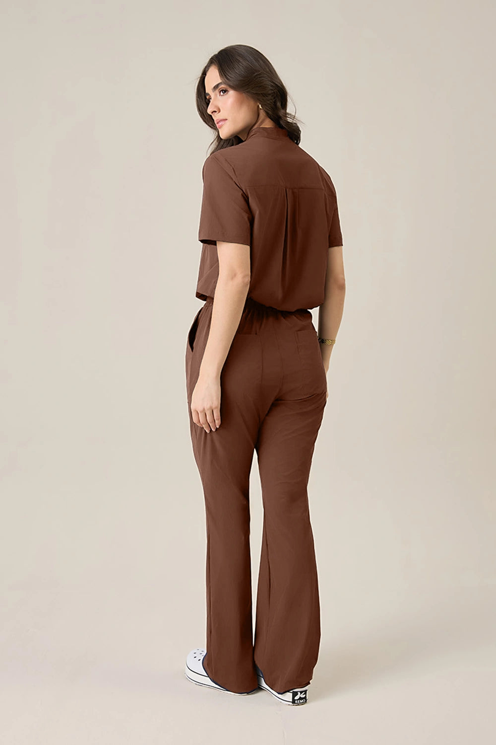 Scrub feminino Yara cor chocolate - foto 6