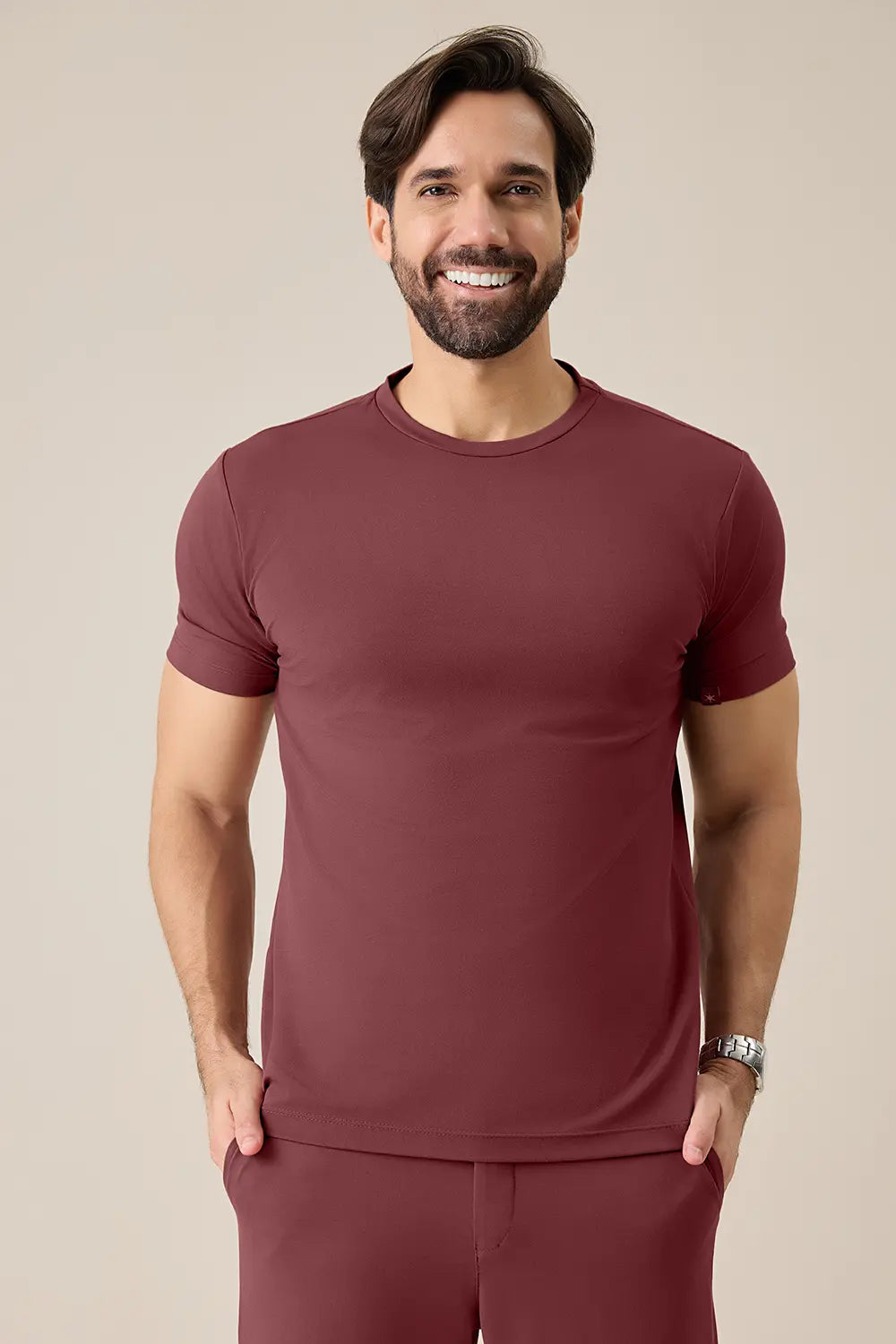 Scrub masculino Gabriel cor chocolate - foto 3