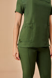 Scrub feminino Fabiana cor verde militar - foto 6