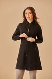 Jaleco feminino Salete cor preto - foto 2