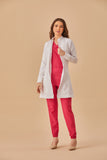 Jaleco feminino Salete cor branco - foto 4