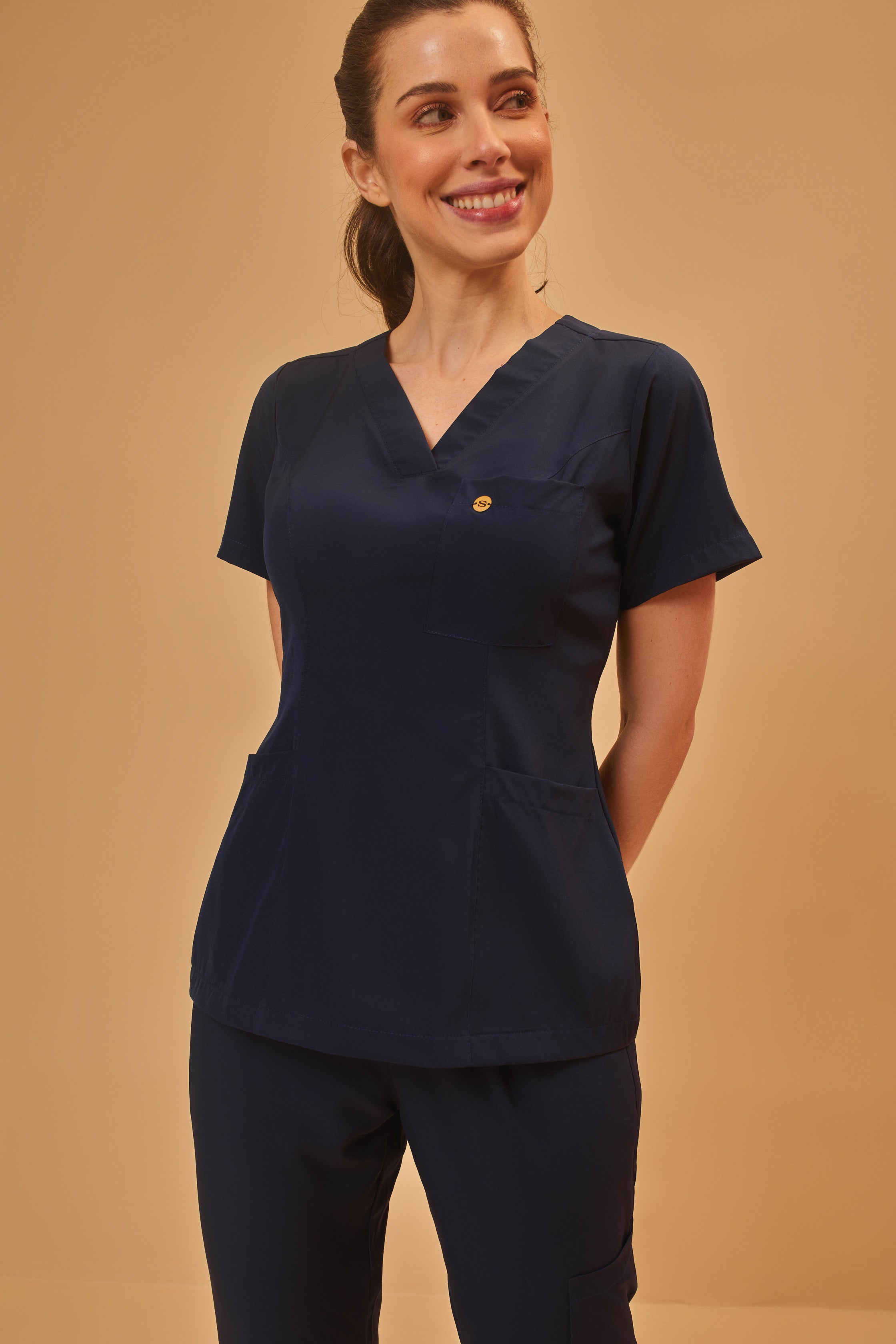 Scrub feminino Clara cor marinho - foto 5