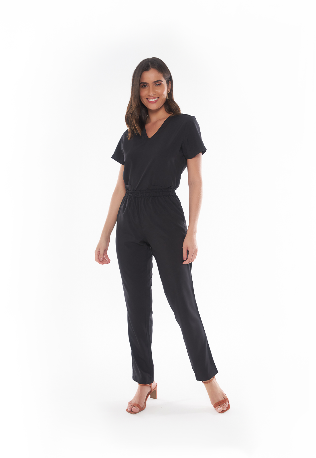 Scrub feminino Juliana cor preto - foto 1
