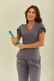 Scrub feminino Julia cor grafite - foto 3