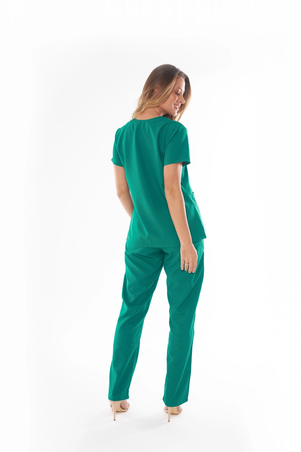 Scrub feminino Juliana cor verde escuro - foto 4