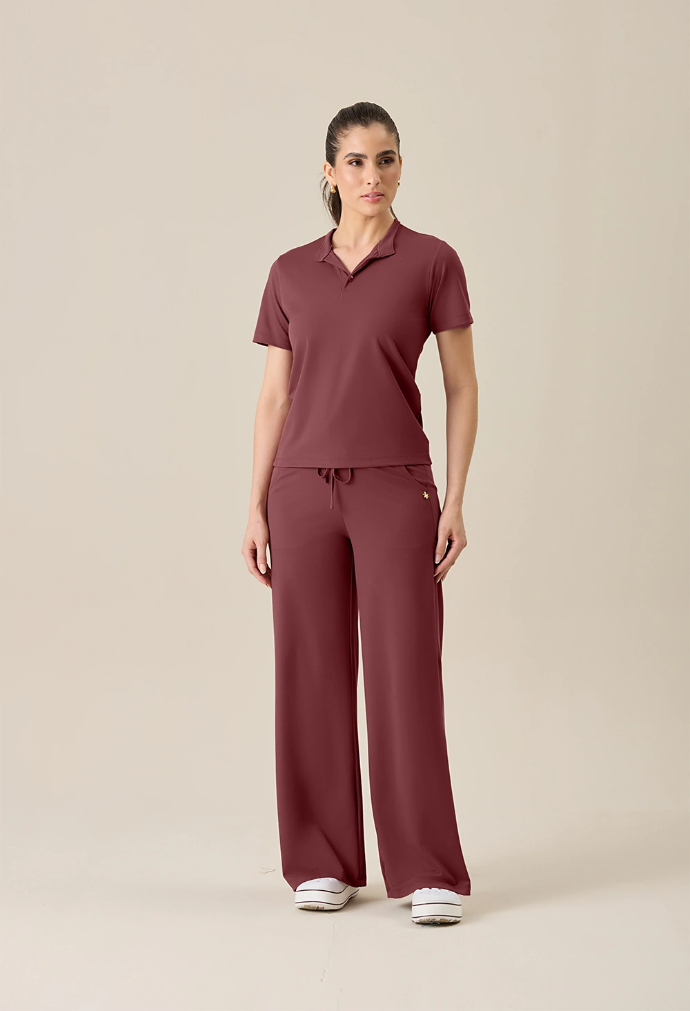 Scrub feminino Ingrid cor chocolate - foto 5