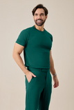 Scrub masculino Gabriel cor verde folha - foto 3
