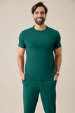 Scrub masculino Gabriel cor verde folha - foto 5