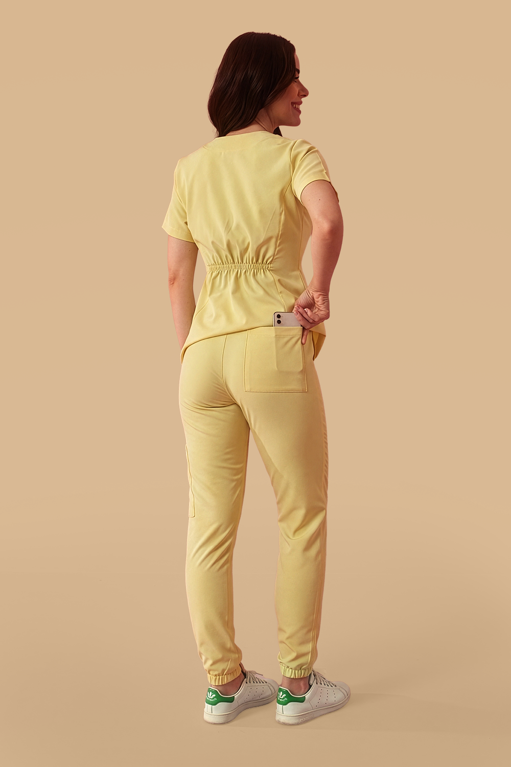 Scrub feminino Clara cor amarelo - foto 2