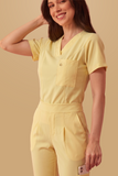 Scrub feminino Clara cor amarelo - foto 4