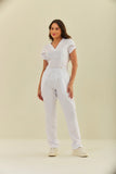 Scrub feminino Julia cor branco - foto 4