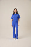 Scrub feminino Yara cor azul bic - foto 5