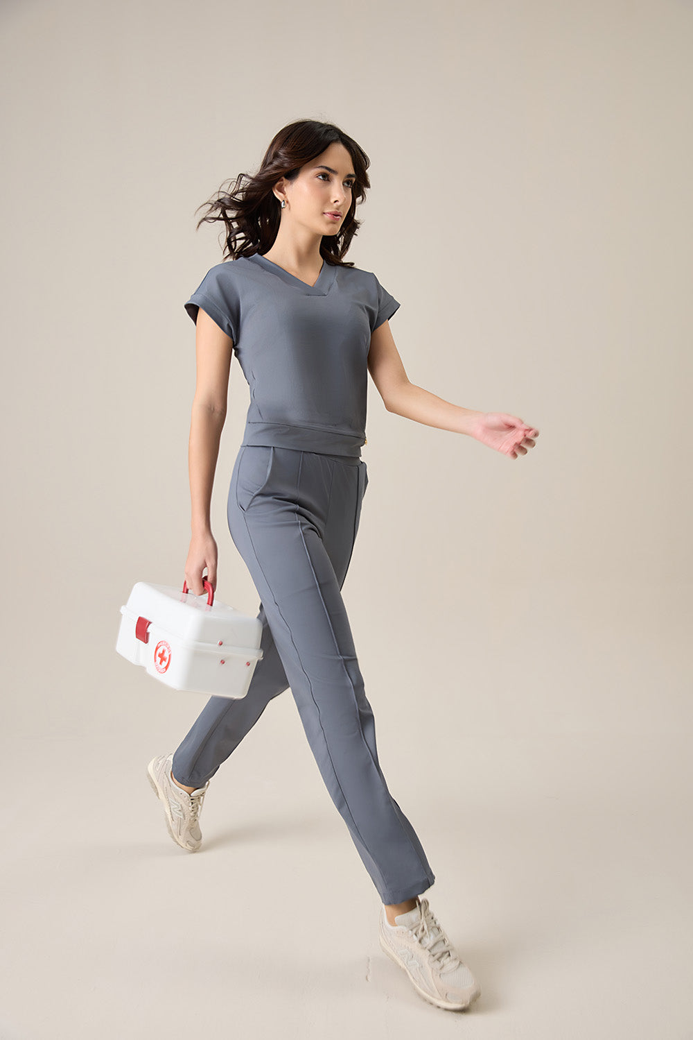 Scrub feminino Sheryda cor grafite - foto 4