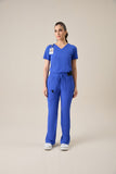 Scrub feminino Beatriz cor azul bic - foto 1