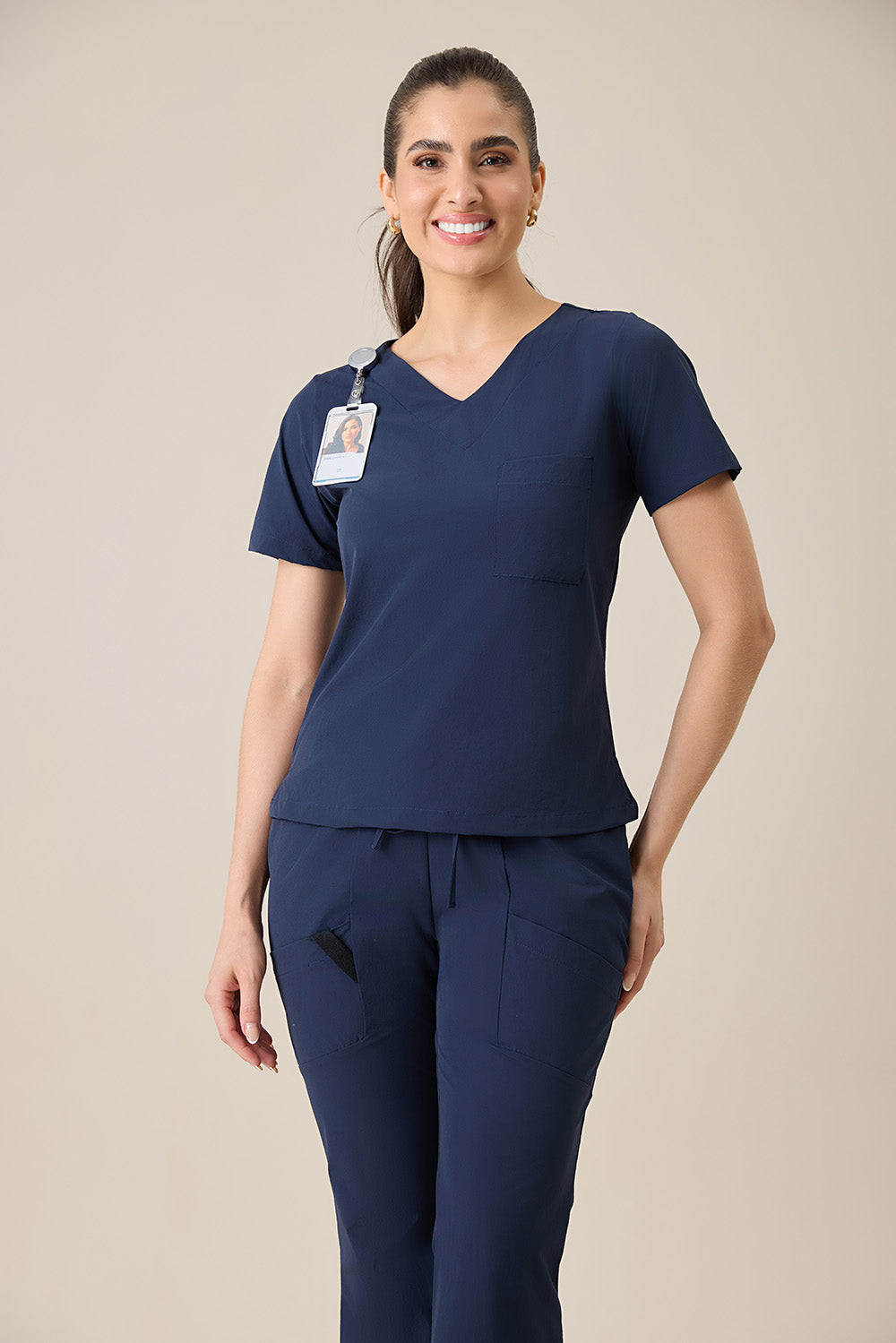 Scrub feminino Beatriz cor marinho - foto 3