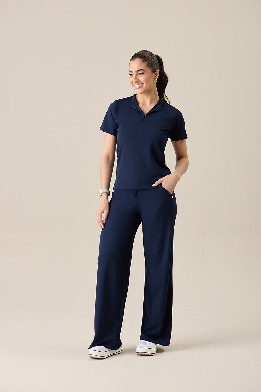 Scrub feminino Ingrid cor marinho - foto 3