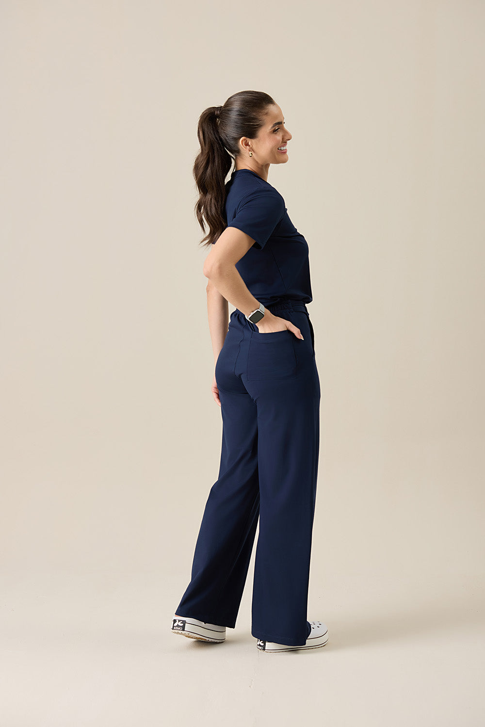 Scrub feminino Ingrid cor marinho - foto 10
