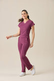 Scrub feminino Sheryda cor vinho - foto 1