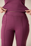Scrub feminino Sheryda cor vinho - foto 3