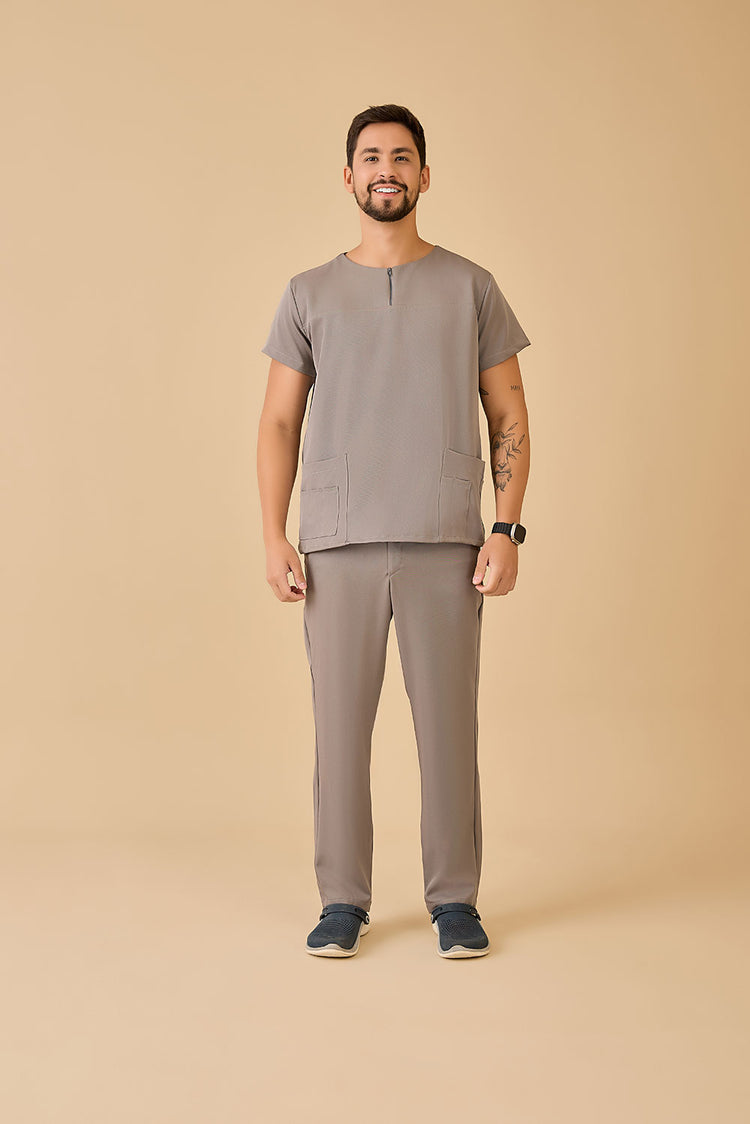 Scrub masculino Michael cor cinza - foto 1