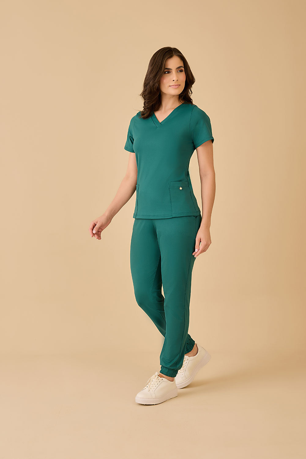 Scrub feminino Anny cor petróleo - foto 2