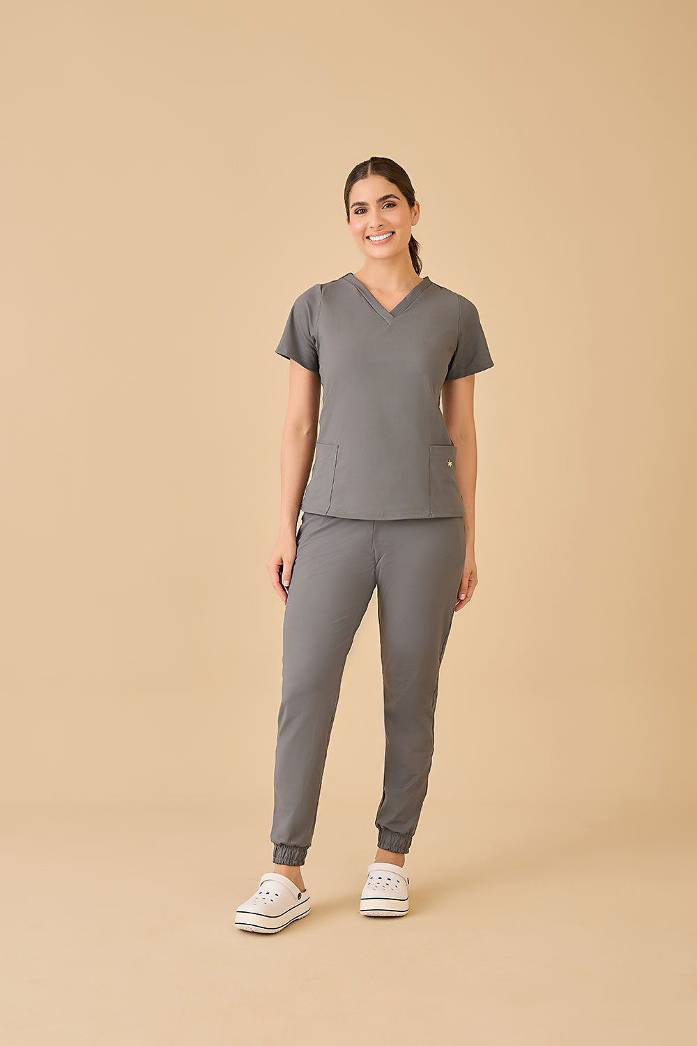 Scrub feminino Anny cor grafite - foto 2