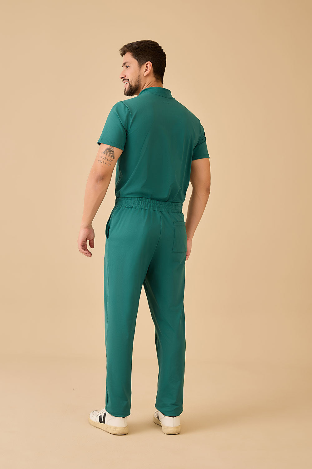 Scrub masculino Victor cor petróleo - foto 3
