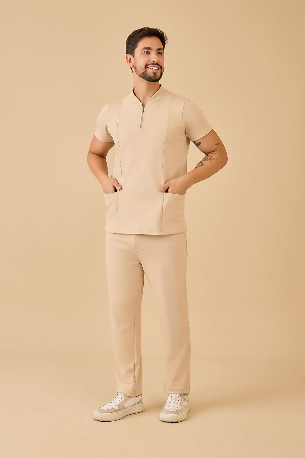 Scrub masculino Victor cor areia - foto 2