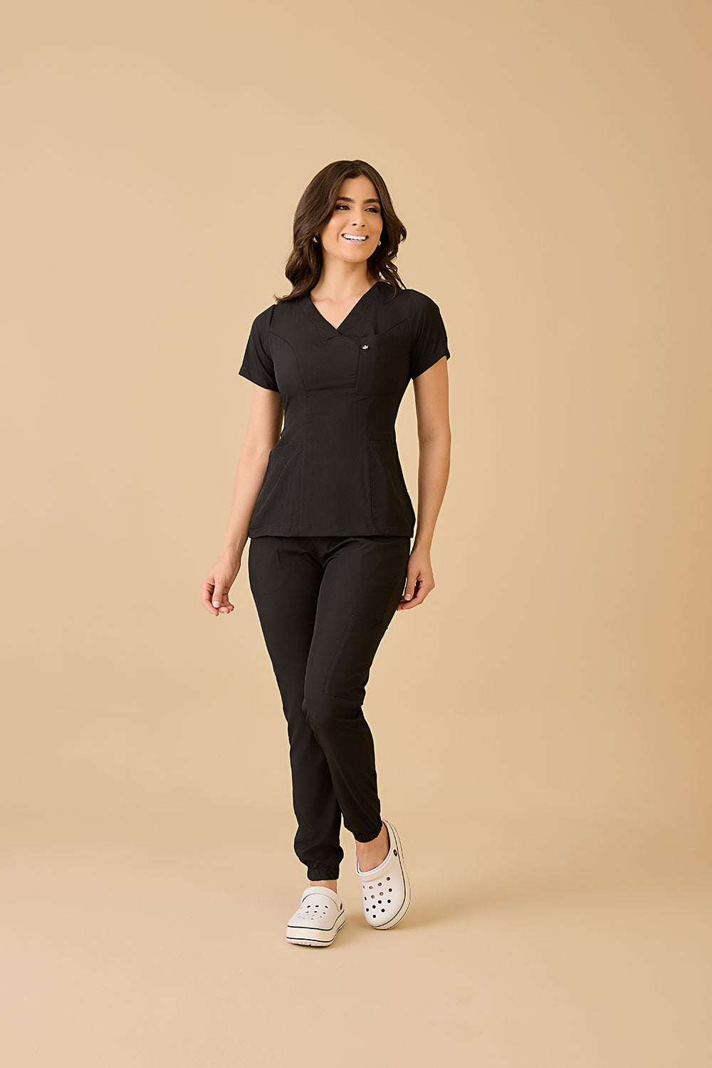Scrub feminino Clara cor preto - foto 1
