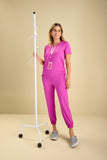Scrub feminino Agata cor uva - foto 2