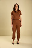 Scrub feminino Patrícia cor chocolate - foto 1