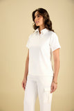 Scrub feminino Viviane cor branco - foto 4