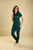 Scrub feminino Eloá cor verde militar - foto 1