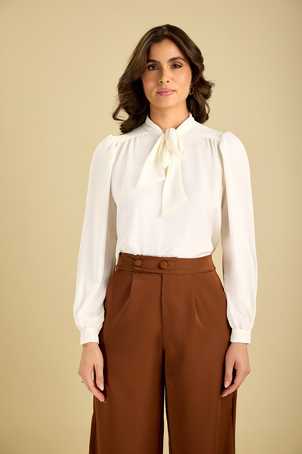 Calça feminina Marcela cor chocolate - foto 6