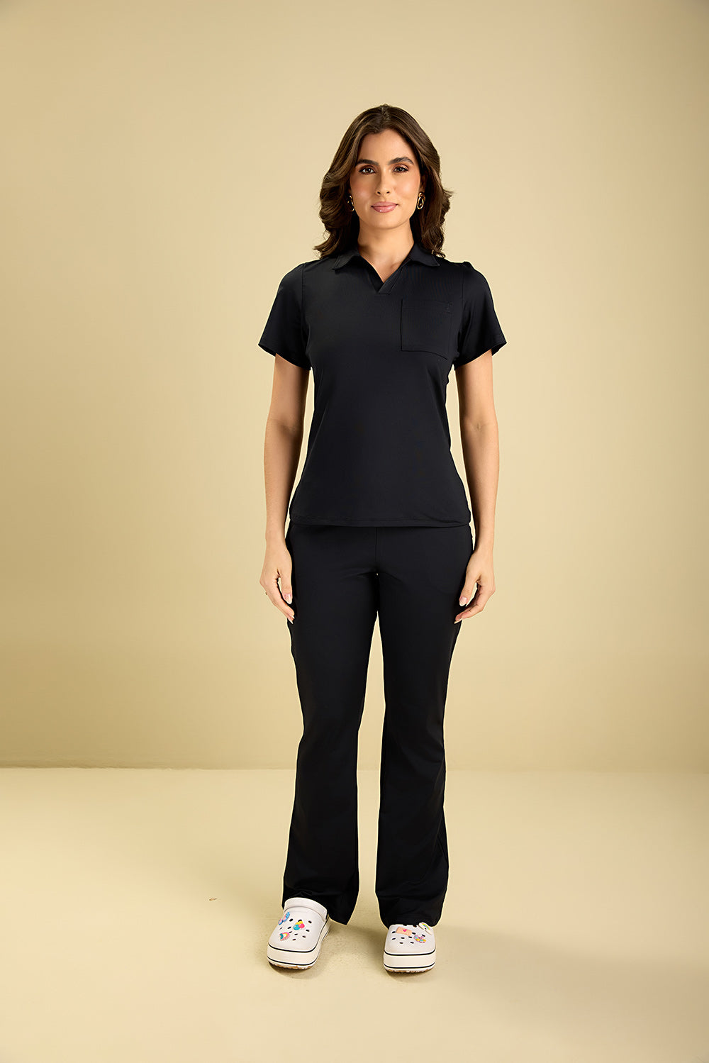 Scrub feminino Anastácia cor preto - foto 3