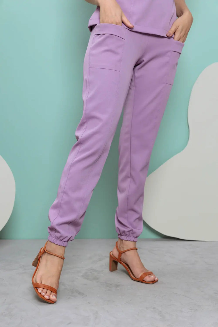 Scrub feminino Claudia cor lavanda - foto 5