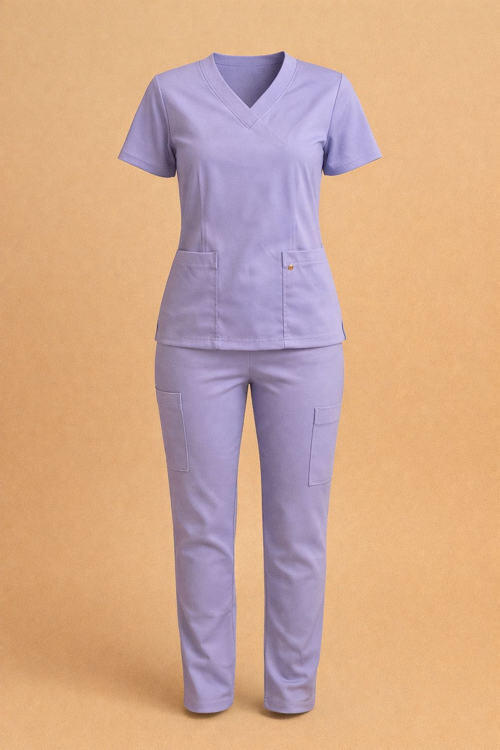 Scrub feminino Eloá cor lilás - foto 1