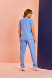 Scrub feminino Juliana cor azul farda - foto 2