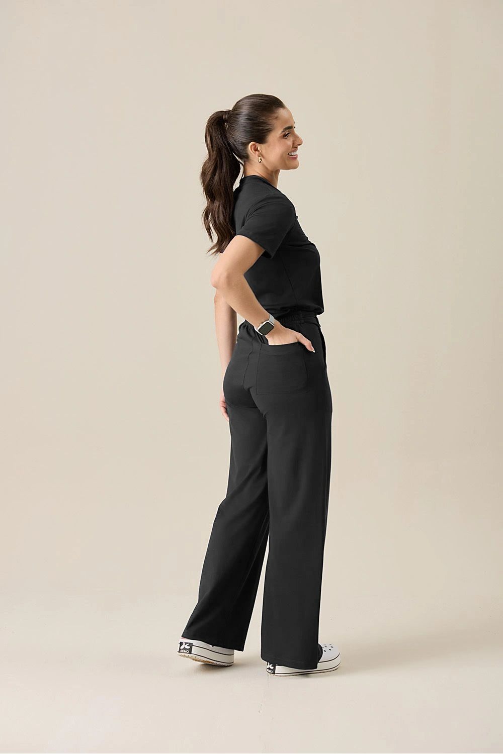 Scrub feminino Ingrid cor preto - foto 10