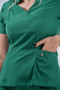 Scrub Feminino Val - Verde Folha