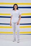 Scrub feminino Eloá cor branco - foto 3