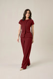 Conjunto feminino Ariele cor vinho - foto 5
